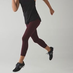 Lululemon Pace Rival Crop *Hemmed*